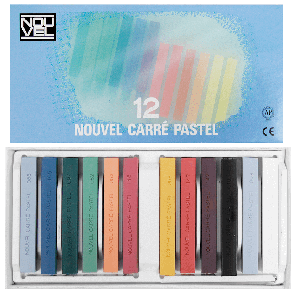 Pastel Seco Carré Nouvel Sakura 12 Cores NCT-12B